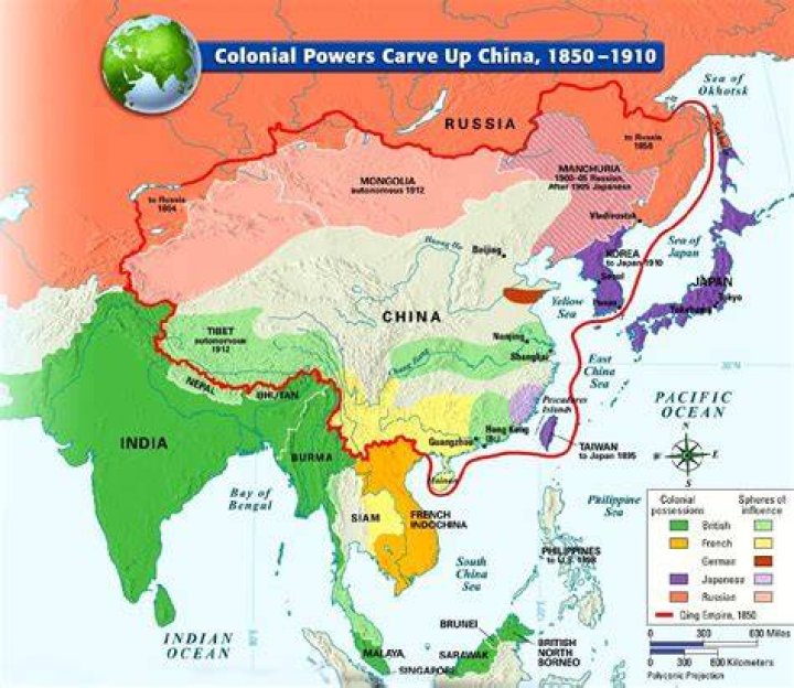 Which imperialism was in china?