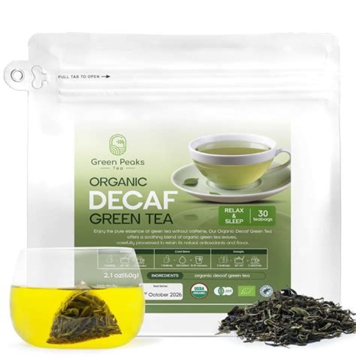 Which is better caffeinated or decaf green tea?