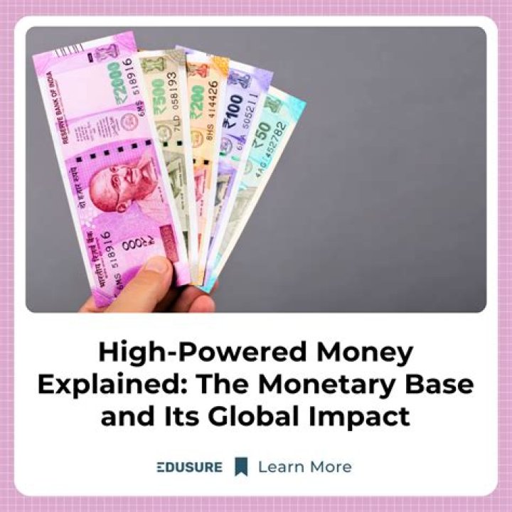Which is called high powered money?