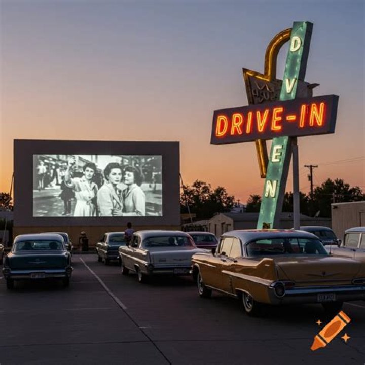 Which of the greasers went to the drive in movie?