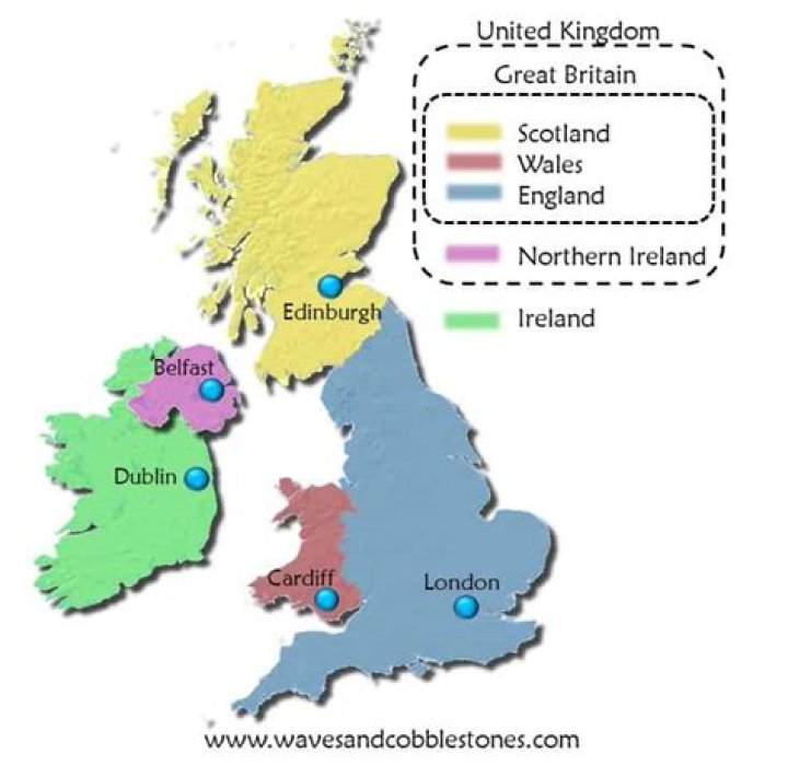 Which part of ireland is british?
