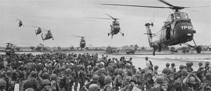Which president was blamed for the vietnam war?