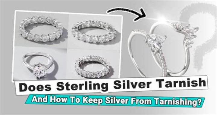 Which silver does not turn black?