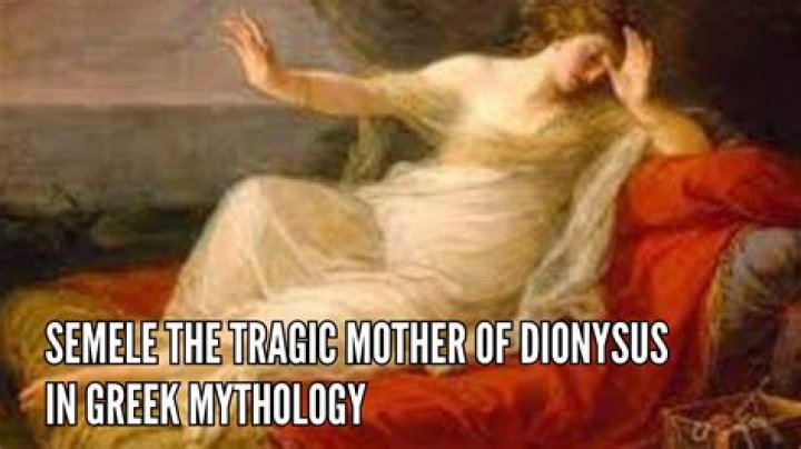 Which sister of semele cared for the baby dionysus?