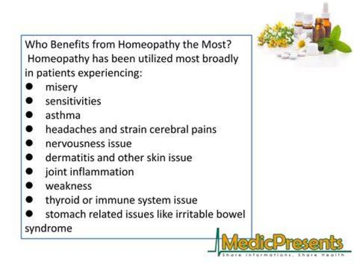 Who benefits from homeopathy?