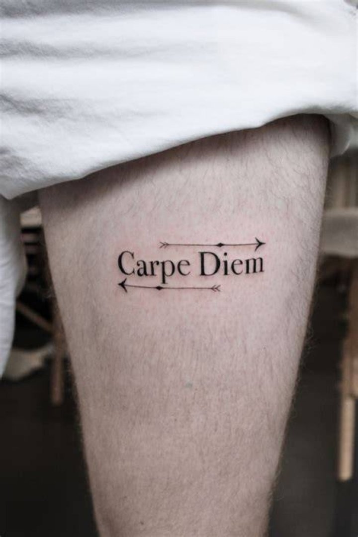 Who came up with carpe diem?