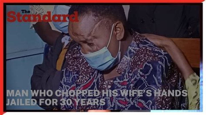 Who chopped his wife?