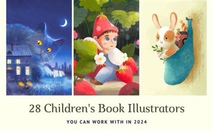 Who does illustrations for books?