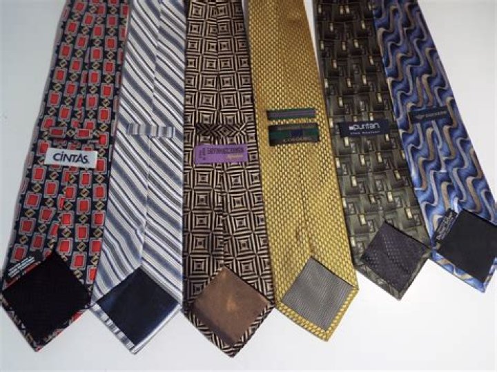 Who invented men's neckties?