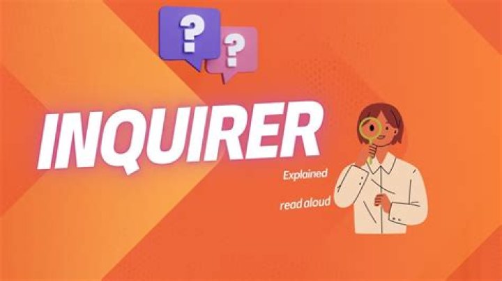 Who is a inquirer person?