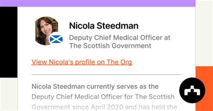 Who is dr nicola steedman wikipedia?