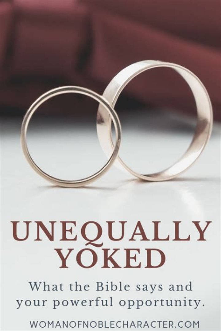 Who is equally yoked?