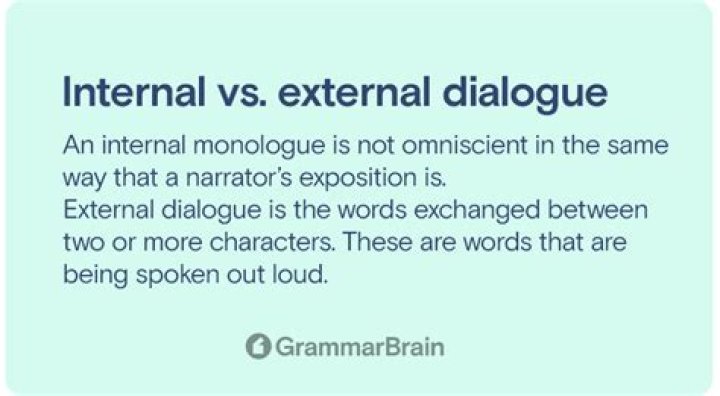 Who is internal dialogue?