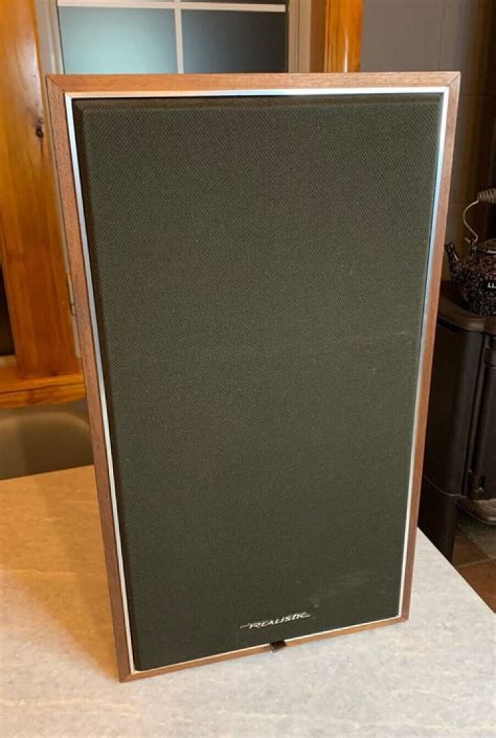 Who made realistic speakers?