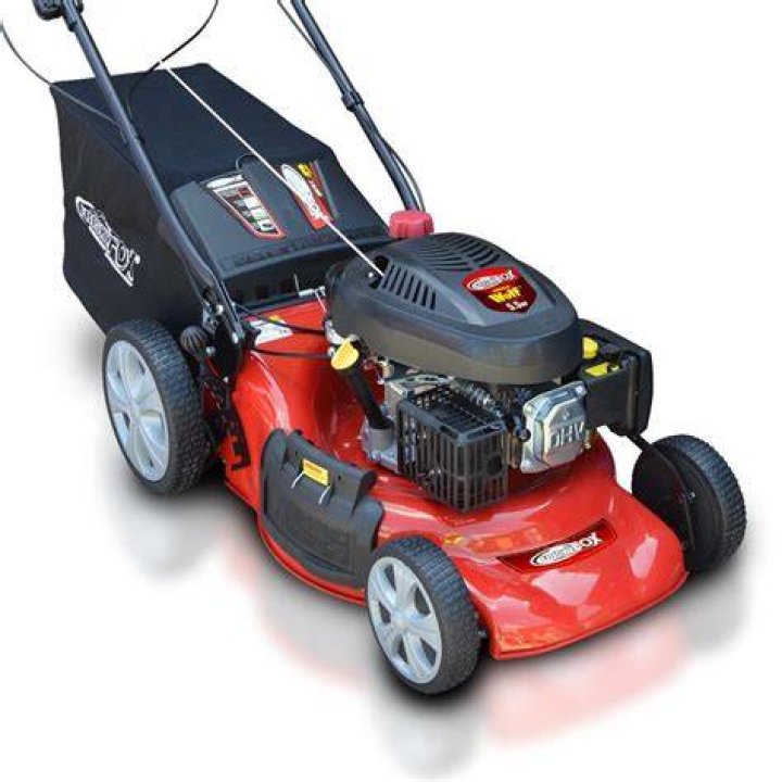 Who makes frisky fox lawn mowers?