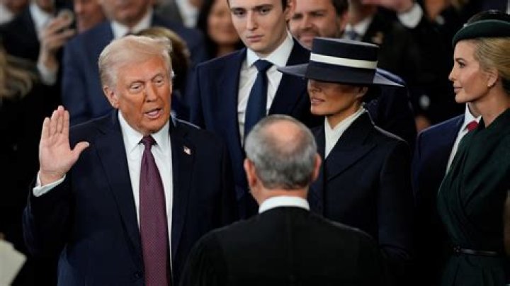 Who oath of office?