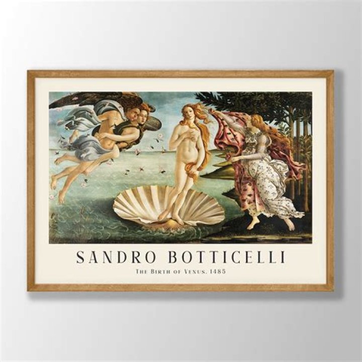 Who painted the uffizi's famous birth of venus?