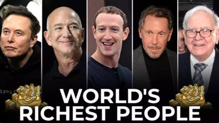 Who person rich in the world?