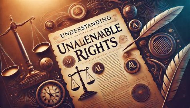 Who said unalienable rights?