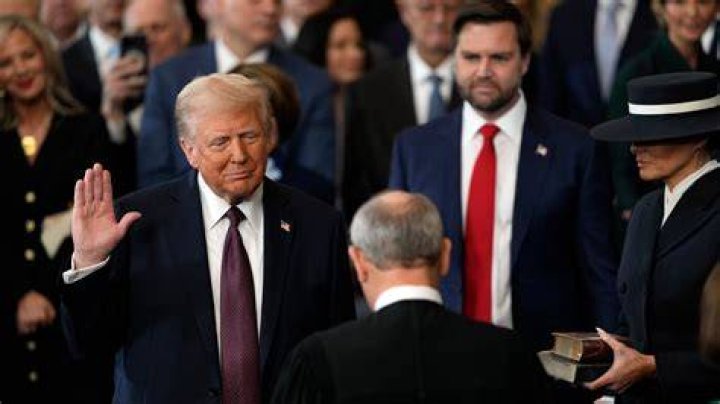 Who was at trumps inauguration?
