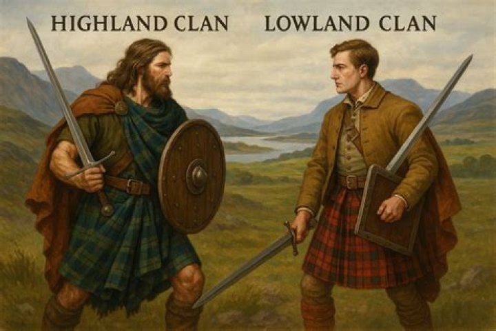 Who were lowland scots?