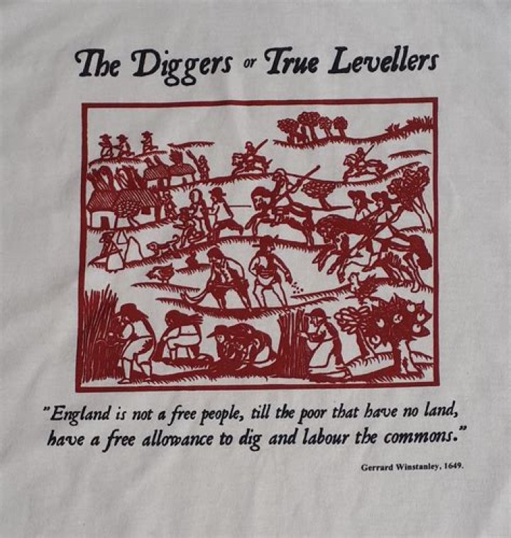 Who were the diggers and levellers?