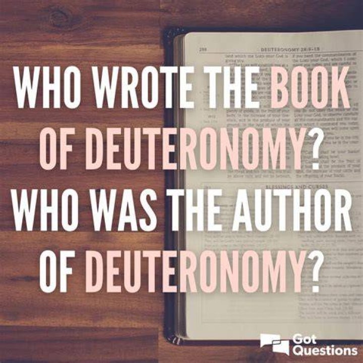 Who wrote deuteronomy 30?
