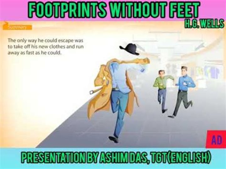 Who wrote footprints without feet?
