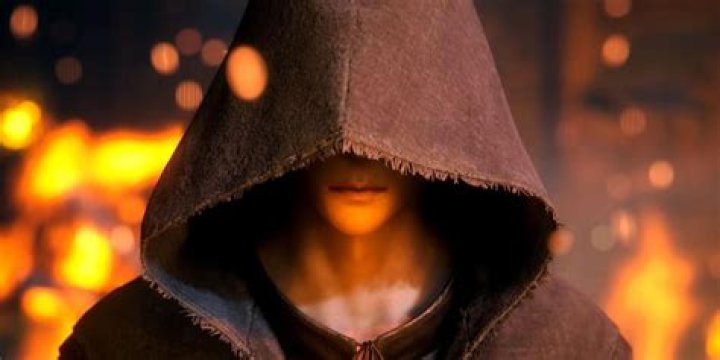 Whos the hooded man in dark?