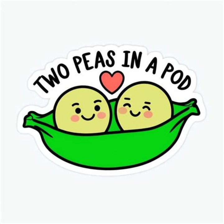 Why 2 peas in a pod?