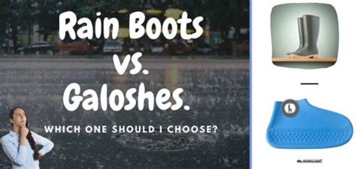 Why are rain boots called galoshes?