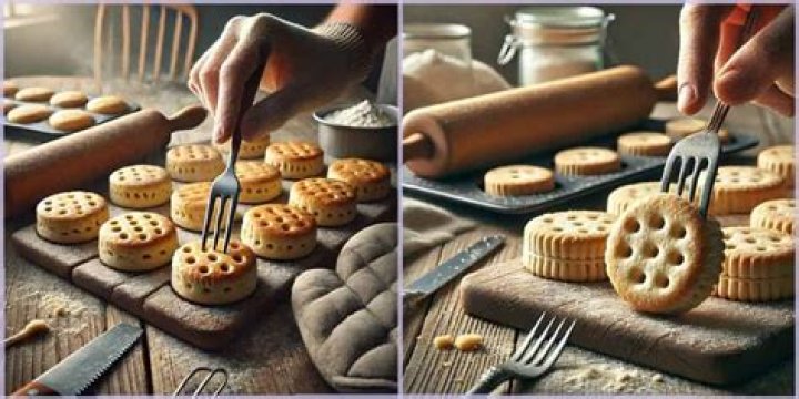 Why biscuits have holes?