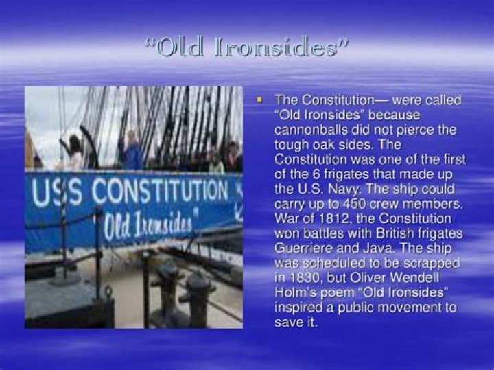 Why called old ironsides?