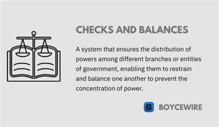 Why checks and balances are important?