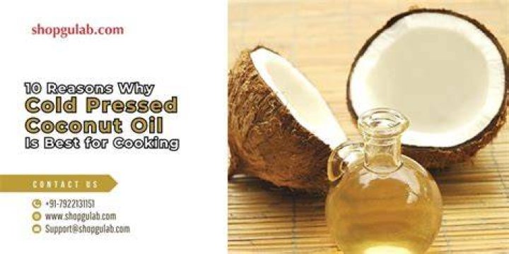 Why cold pressed coconut oil?