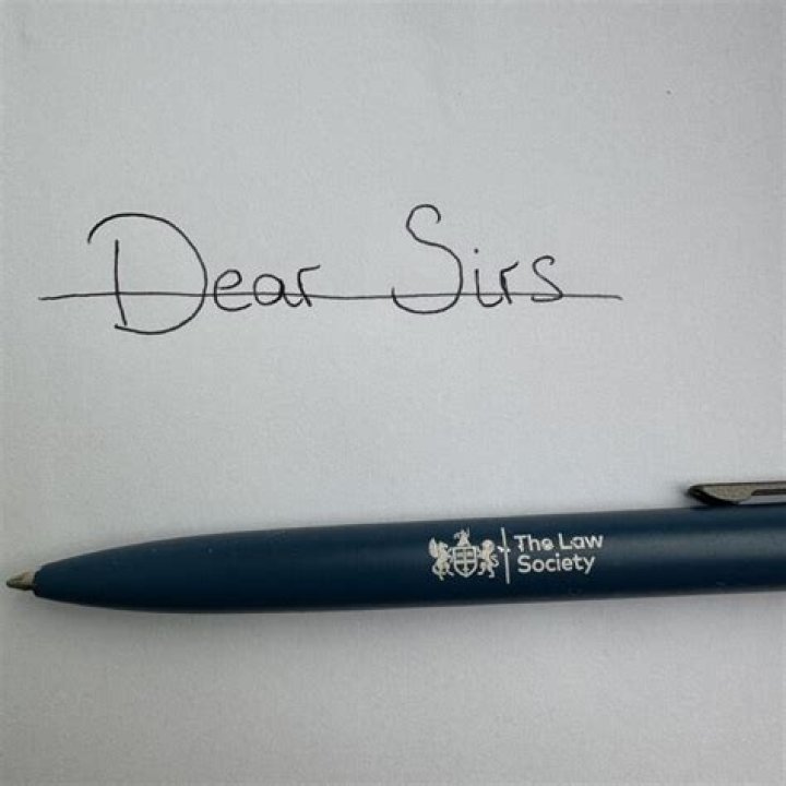 Why dear sirs is outdated?