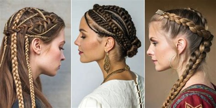 Why did vikings braid their hair?