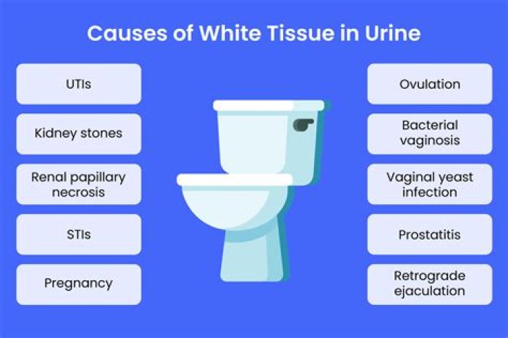 Why do clumps come out when i pee?
