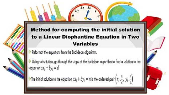 Why do we need diophantine equations?