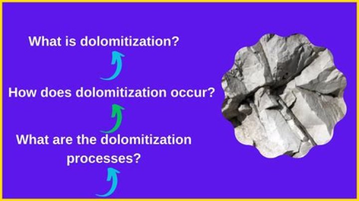 Why does dolomitization occur?