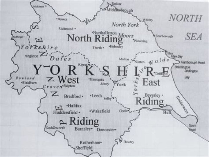 Why does yorkshire have ridings?