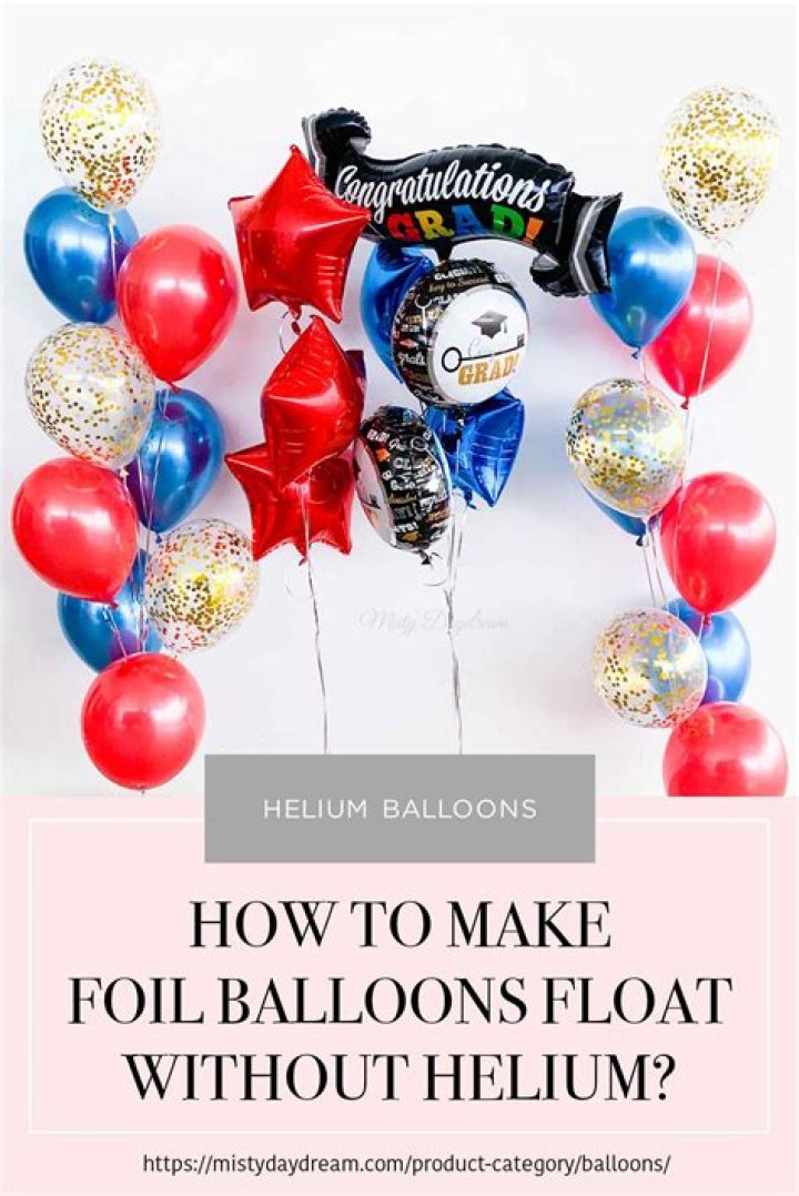 Why helium balloons float in air?