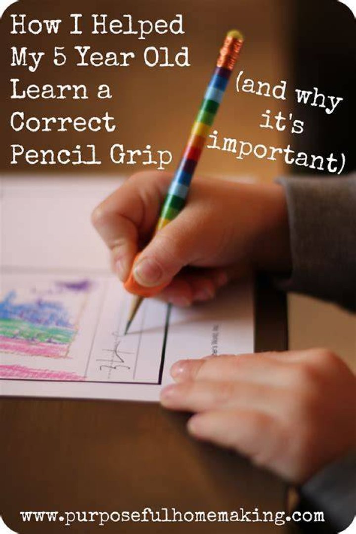 Why hold pencil correctly?