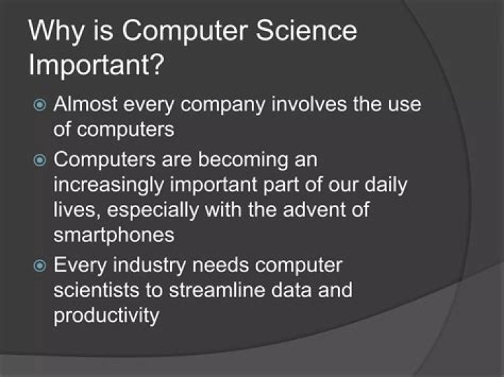 Why is computer necessary?