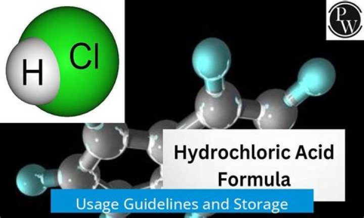 Why is hydrochloric acid classified as a strong acid?