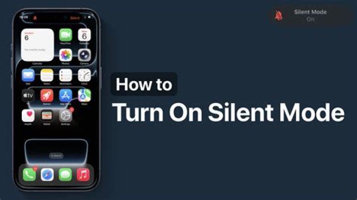 Why is iphone on silent mode?