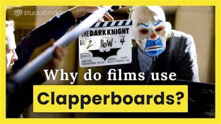 Why is it called a clapperboard?