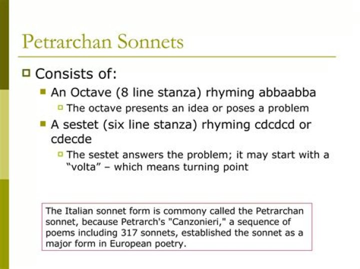 Why is it called a sestet?