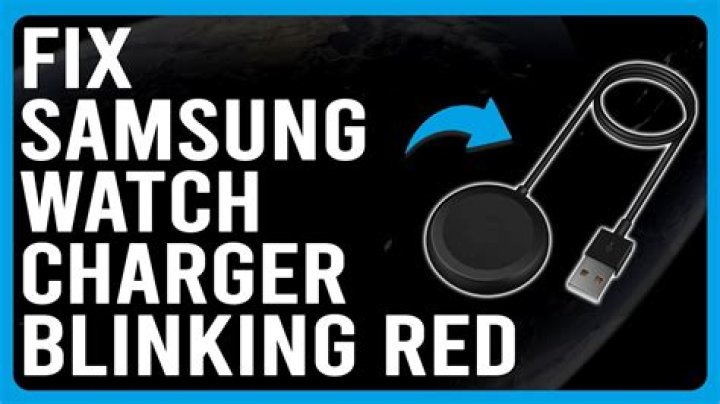 Why is my portable charger blinking red?