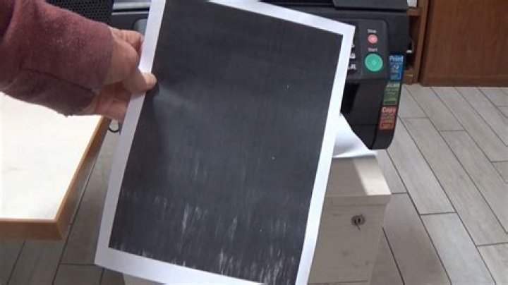 Why is my printer printing out black pages?